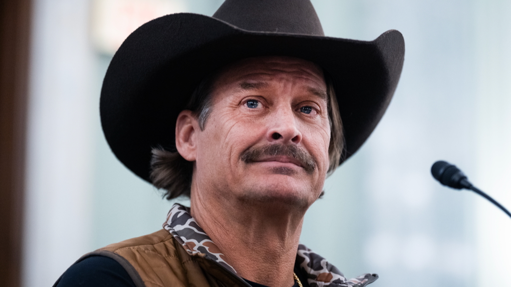 Kid Rock bei einer Sitzung des Senate Commerce, Science and Transportation Subcommittee on Consumer Protection, Technology, and Data Privacy am 28. Januar 2026